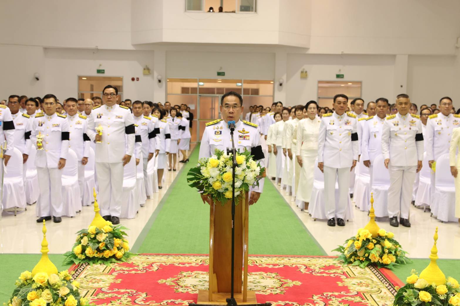title - พิธีถวายเครื่องราชสักการะและวางพานพุ่ม และพิธีจุดเทียนชัยมงคล เนื่องในโอกาสวันเฉลิมพระชนมพรรษาพระบาทสมเด็จพระเจ้าอยู่หัว